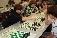 Sam Meleg captured Gold at the intermediate level of the Chess Tournament held at E. L. Crossley in September.
