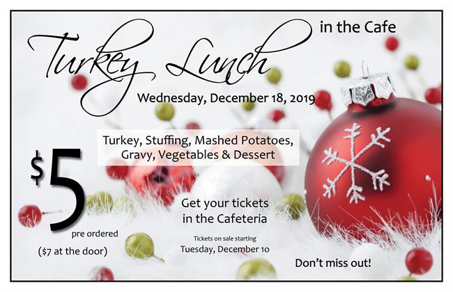 Christmas lunch poster 11x17