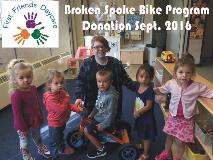 bike daycare donation