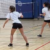 badminton girls doubles